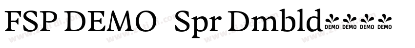 FSP DEMO   Spr Dmbld字体转换